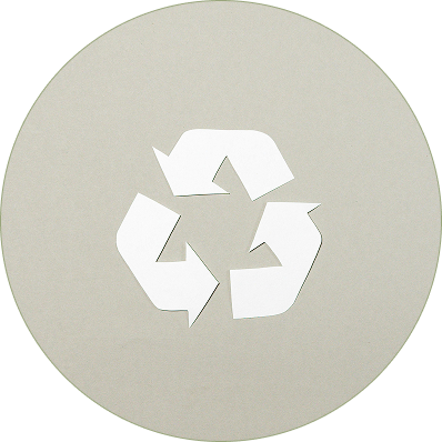 Recycling symbol illustration